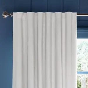 2pk 63"x50" Aruba Blackout Curtain Panels Off White - Threshold