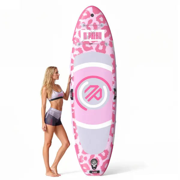 Niphean Outdoor 10' Inflatable Stand Up  Stability Paddleboard for Gliding Yoga with 33" Balance Wing & Complete Accessories Set for Adults & Youth, 3-Year Warranty
