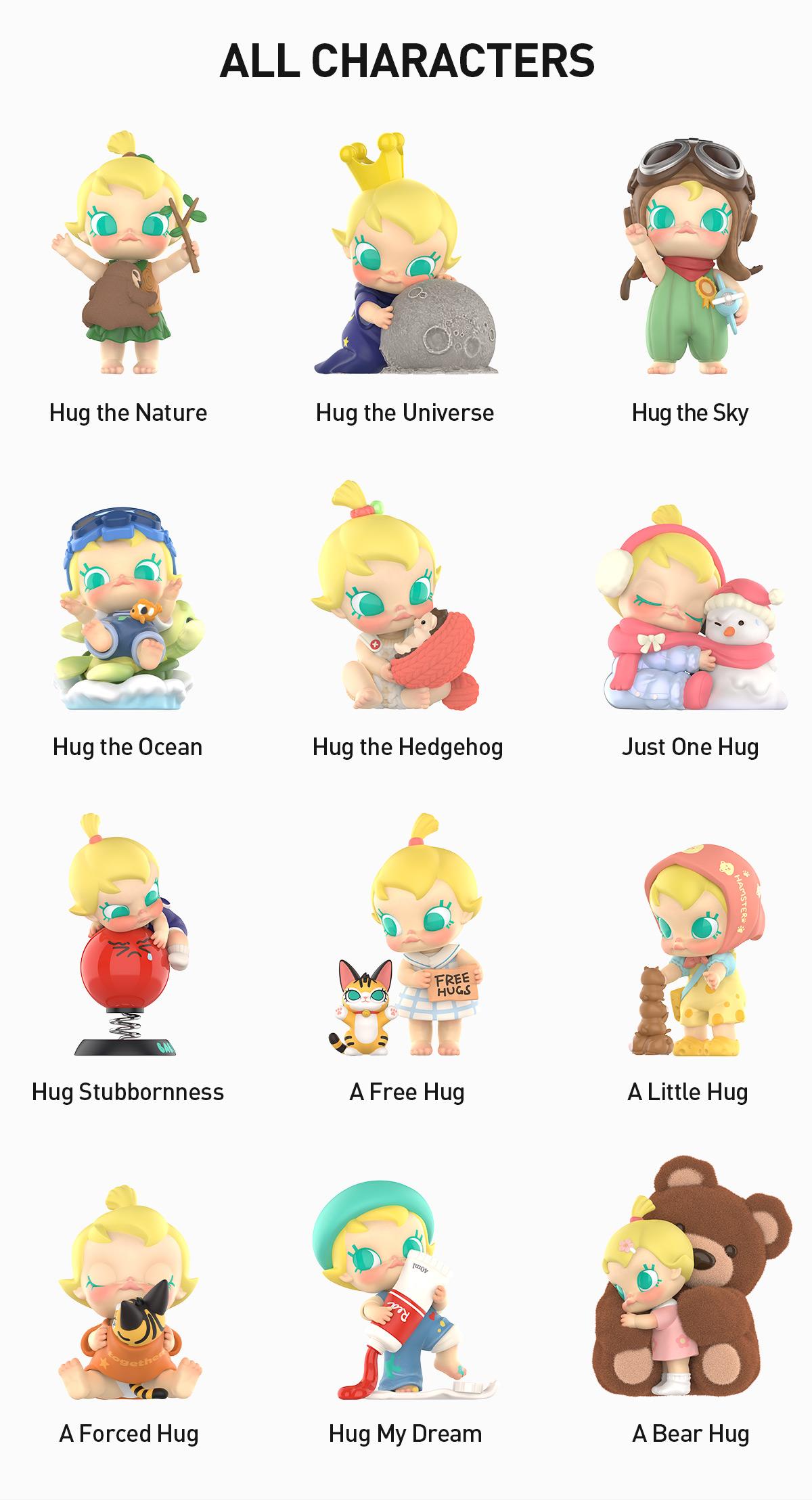 POP MART Baby Molly My Huggable Discovery Series Figures, Surprise Gift POP MART Baby Molly My Huggable Discovery Series Figures, Surprise Gift