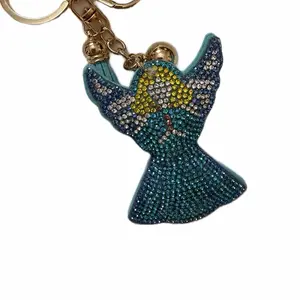 Blue angel bag charm
