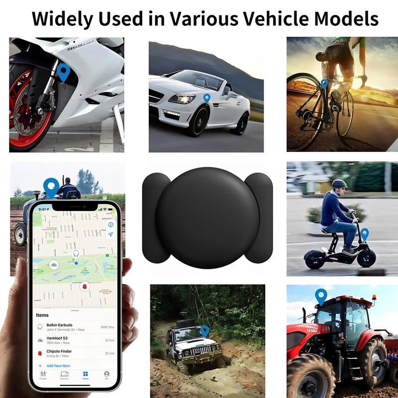 GPS Tracker for Car,Mini Trackers Device with Weatherproof Magnetic Case-No Monthly Fee-Best Hidden GPS Trackers,Global Coverage Location Tracker,Anti-lost Device,Works with Apple Find My (iOS Only) For iPhone