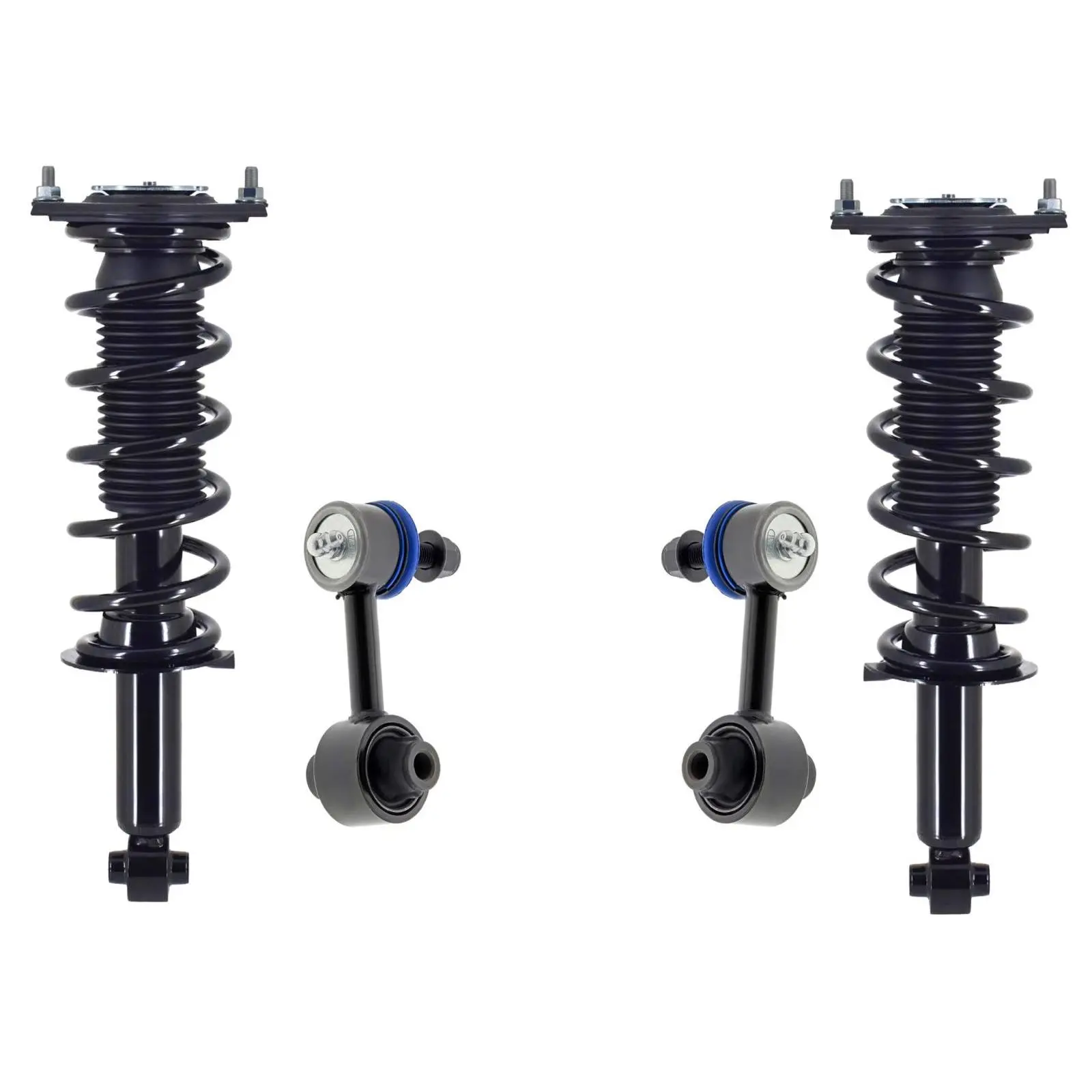 Rear Complete Struts W/ Coil Spring & Links For Subaru Legacy 2020 2021 2024