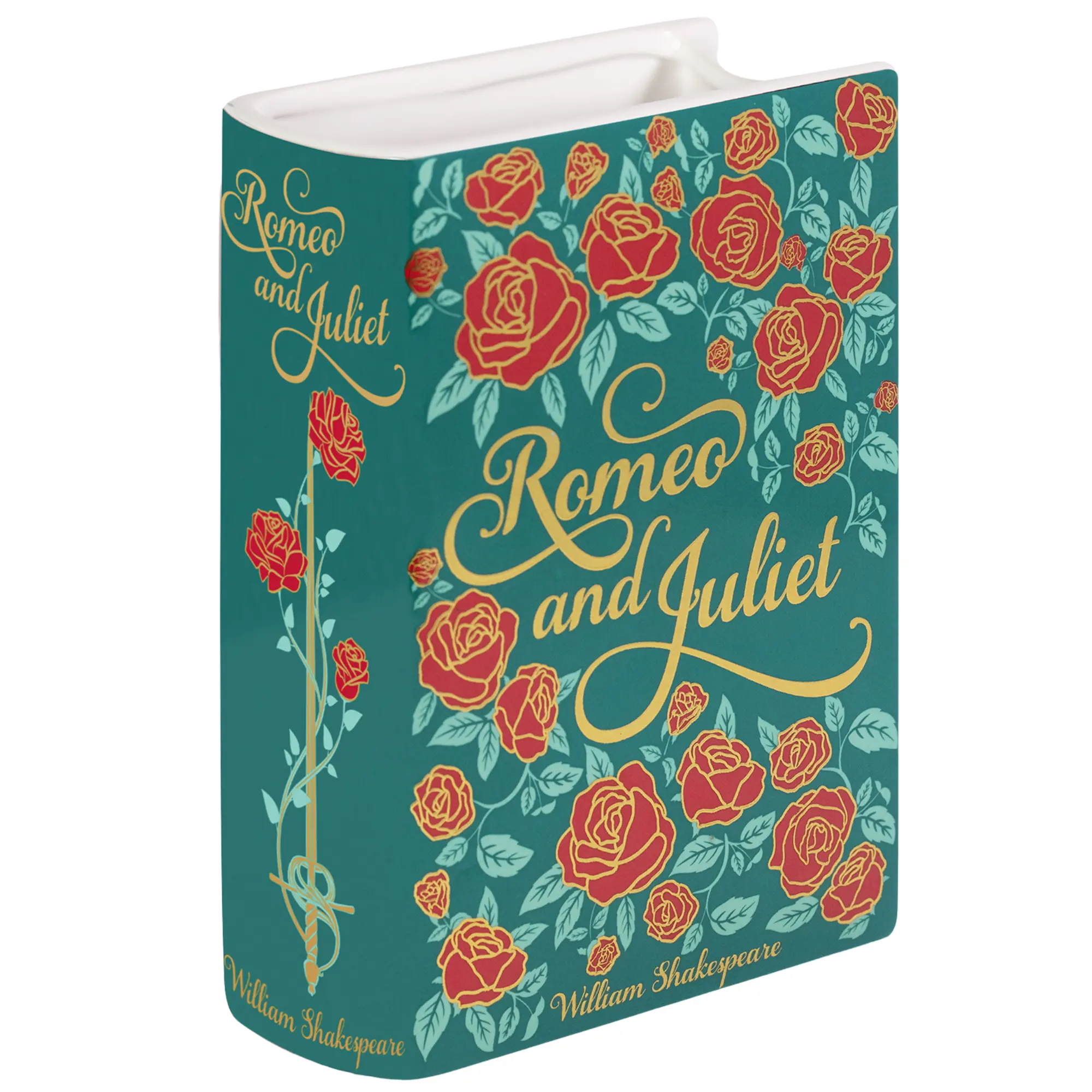 Large Book Vase, Romeo and Juliet