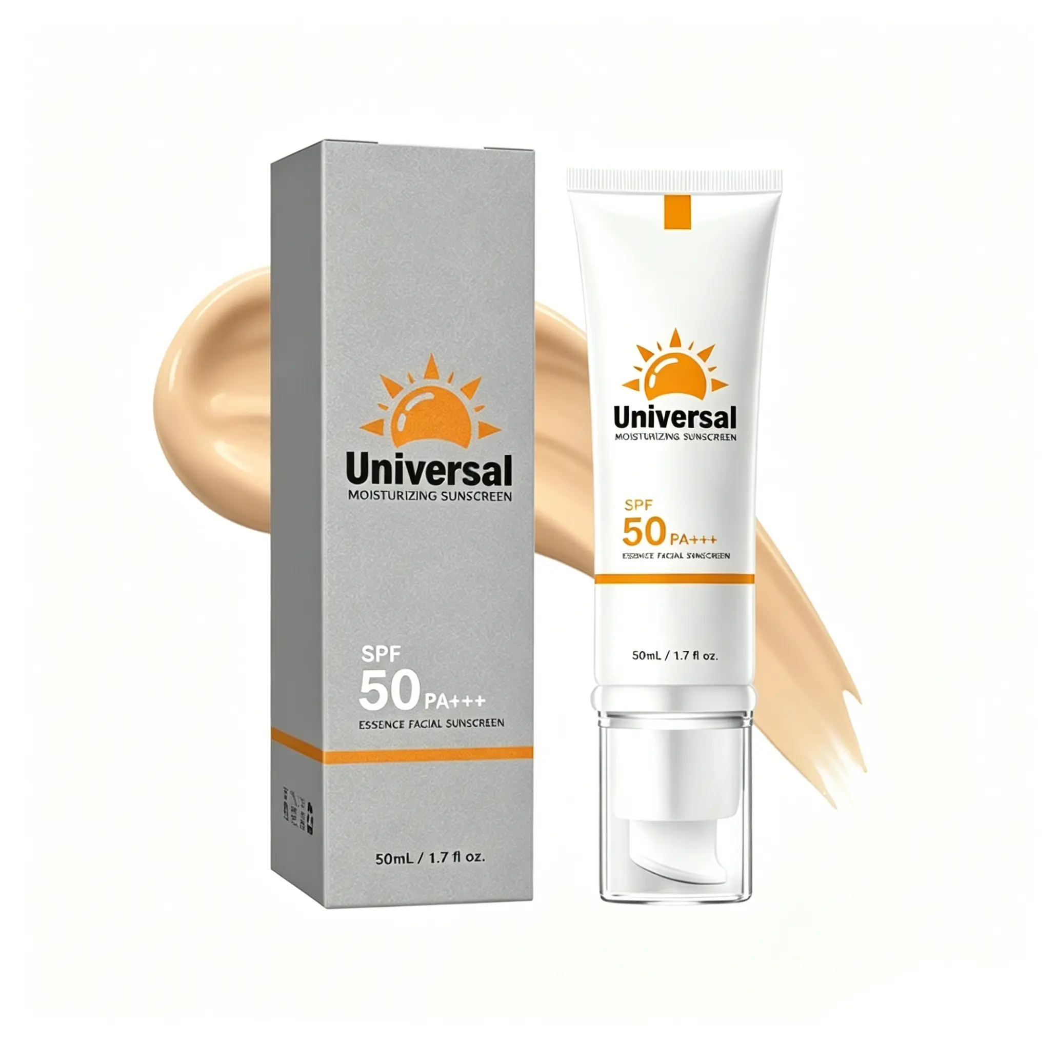 SPF 50 Tinted Sunscreen | No White Cast Skin Tint for Glass Skin Glow | Hydrating 3-in-1 Sunscreen Primer for All Skin Tones