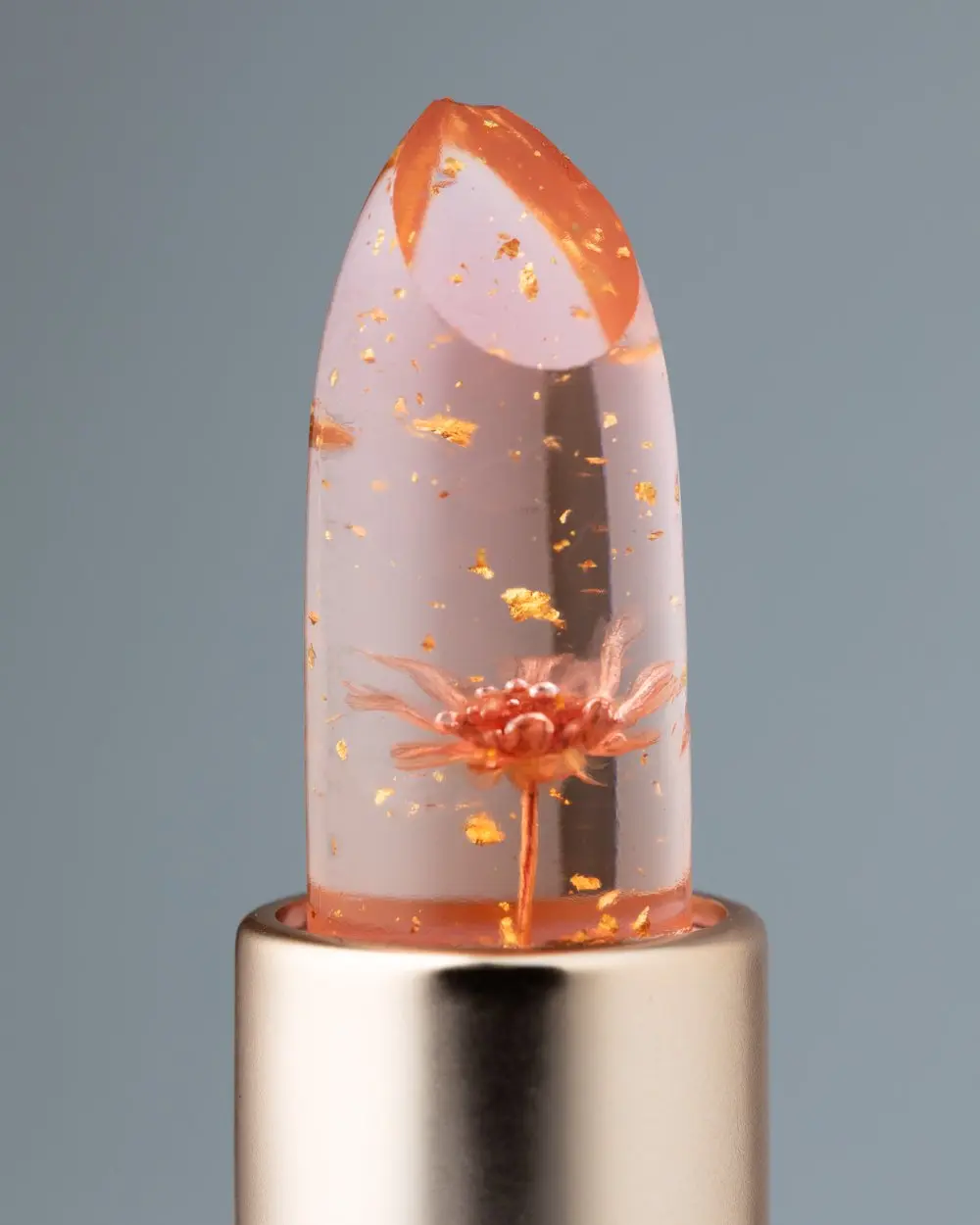 EPILYNX Allergen-Free Color-Changing Lip Gloss - Compact Vegan Balm, Flower-Infused, Squalane-Nourishing, Shimmer-Finish, Hydrating Moisturizer, Gluten-Free, Hypoallergenic, Long-Lasting Care for Sensitive Lips, Hydrate, Cosmetic, Lip Balm