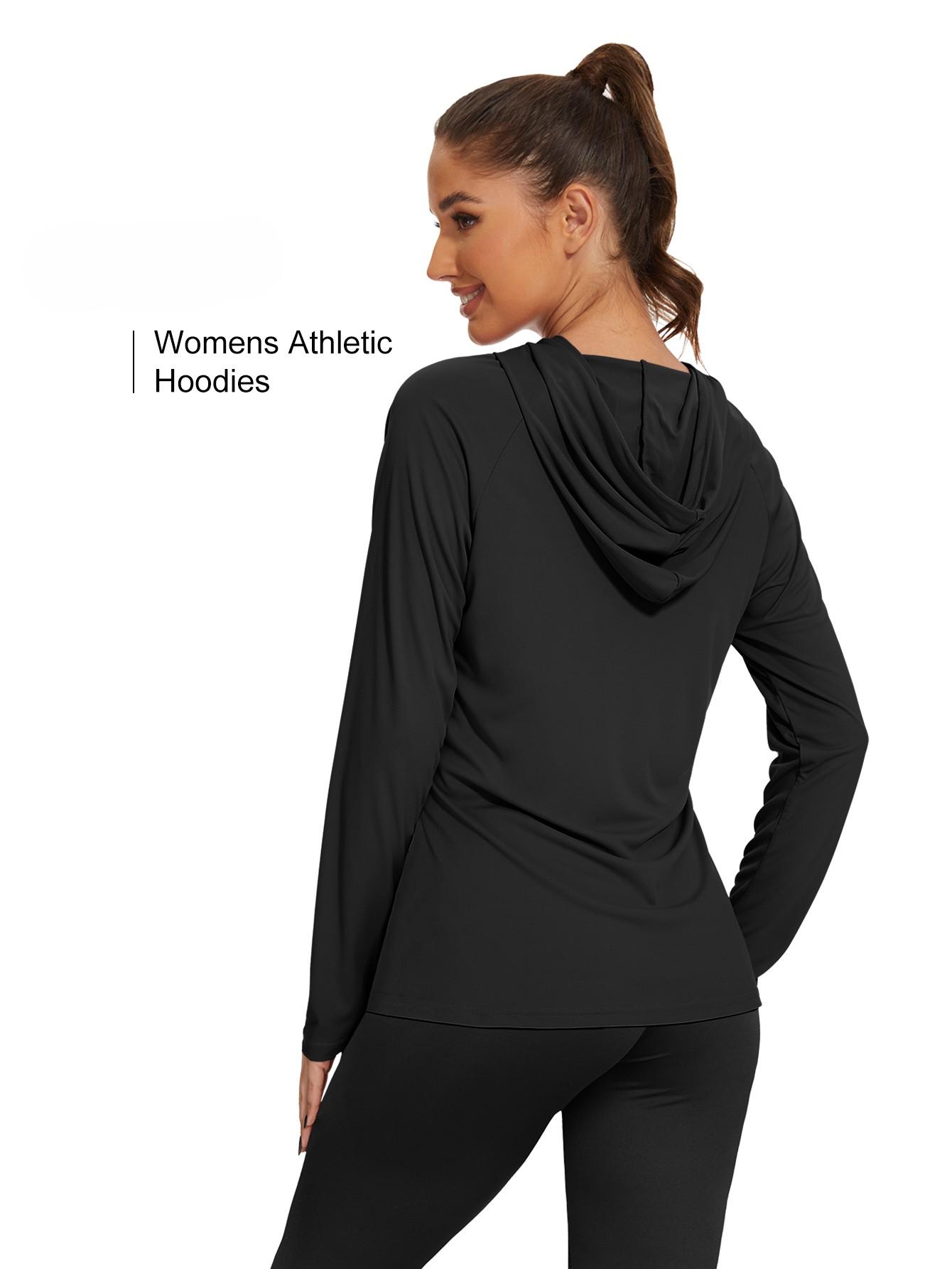 HOVSIYLA 5-piece Women's Sports Hoodie Set with UV Protection. Do it all—hike, bike, travel—in style. 5 pieces