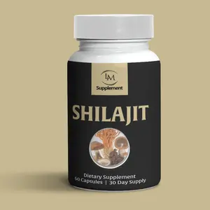 Shilajit Natural Supplement - High-Purity Resin with Fulvic Acid & 84+ Trace Minerals for Energy Support & Mineral Replenishment