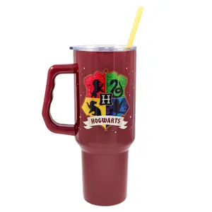 Harry Potter Hogwarts 40-Ounce Stainless Steel Tumbler With Handle