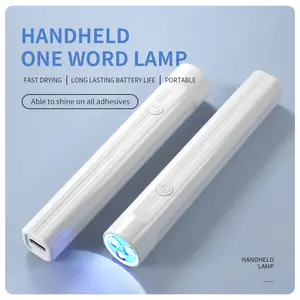 Mini LED Nail Lamp - Cordless UV Nail Dryer USB Rechargeable for Fast Gel Curing，for Valentine’s Day Gift