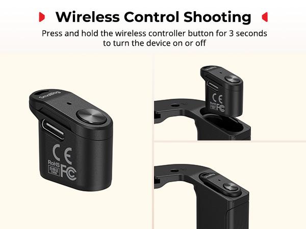 SmallRig IntegraGrip Wireless Control Universal Phone Cage, Ultra-Wide Dual handgrip Smartphone Video Rig with Cold Shoe Mount, Suitable for iPhone 17 16 & Android, for Videomaker Vlogging Content Creator Kit Camera Tripod 5355/5356