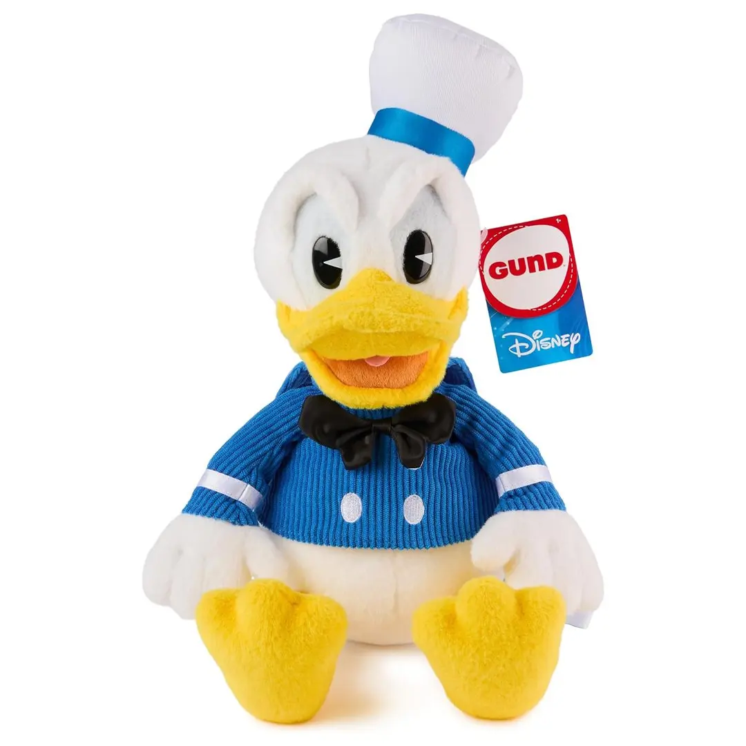 GUND Disney Donald Duck Classic 14-in Stuffed Animal, Soft Cuddly Gift Plush Toy for Collectibles & Entertainment Enthusiasts