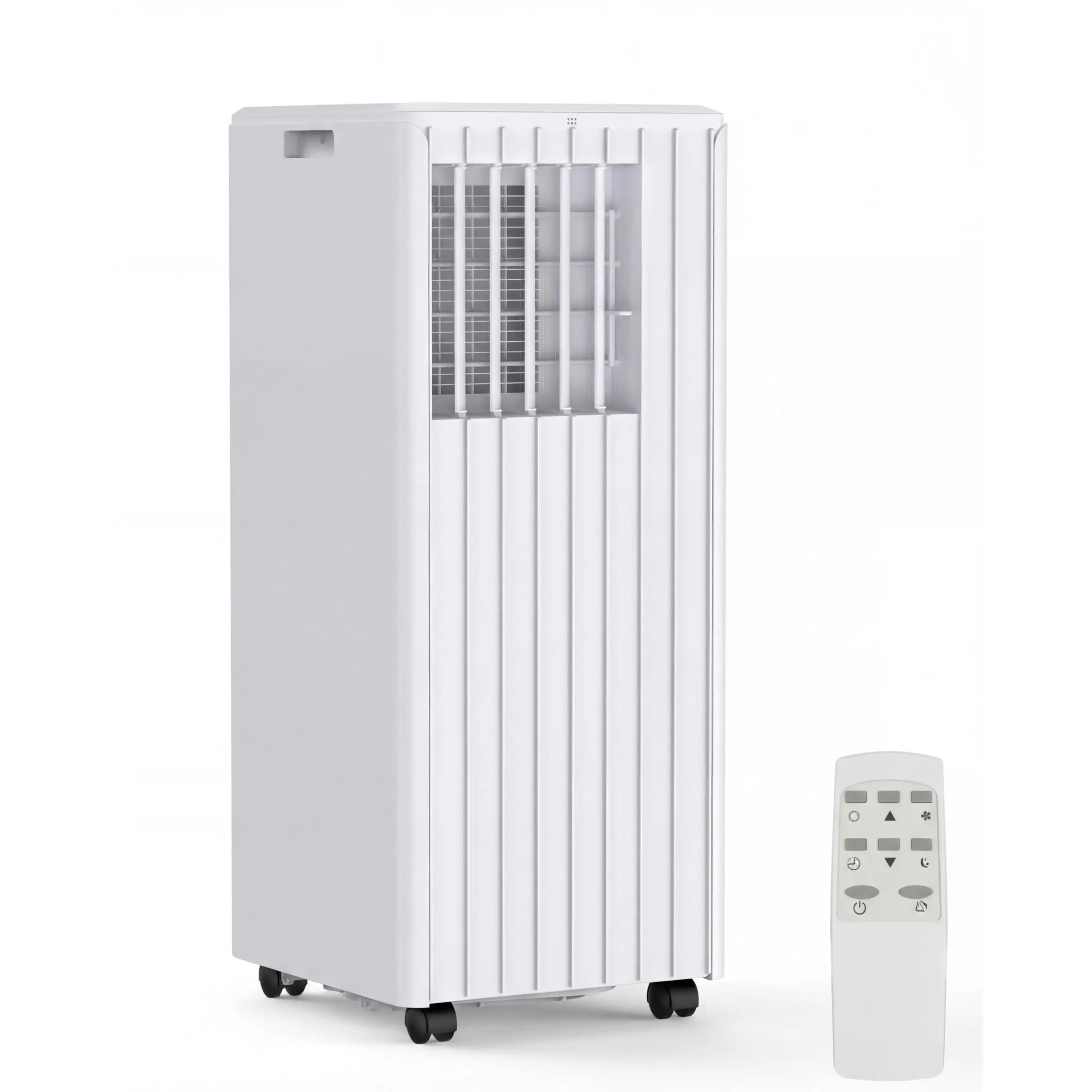 Garvee 8000 BTU Compact Portable Indoor Air Conditioner - 3-in-1 Multi-Function Unit, 250 Sq.Ft Coverage, Remote Control, Quiet Mode, 24H Timer, Easy Setup for Small Rooms