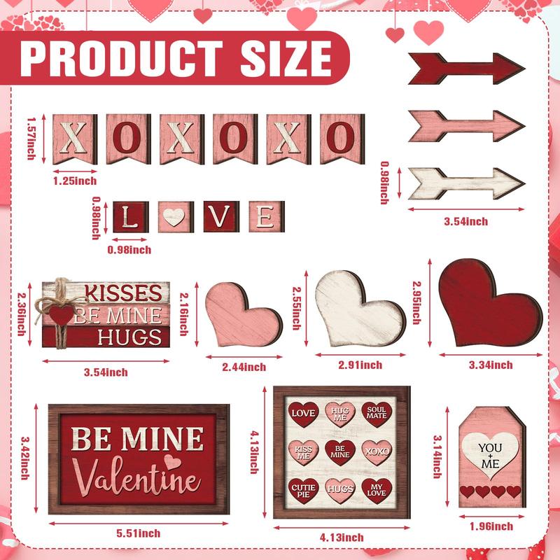 Easter Tiered Tray Decor Wooden Signs Set (No Tray), Rustic Bunny Egg Carrot Jesus Cross Risen Ornaments Cute Durable Layered Tray Signs for Mantel Shelf Table Kitchen Display, Spring Home Easter Decor Christian Family Religious Party Gifts, Date Suppiles