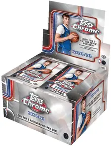 2025-26 Topps Chrome Basketball - Hobby Jumbo Box