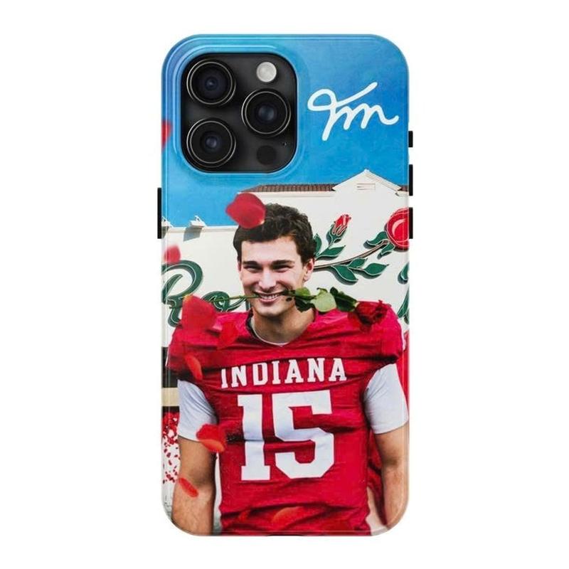 In.dia.na Hoo.siers 2026 CFP National Champions iPhone Case Compatible with iPhone X, 11, 12, 13, 14, 15, 16, 17 Series & Galaxy Series