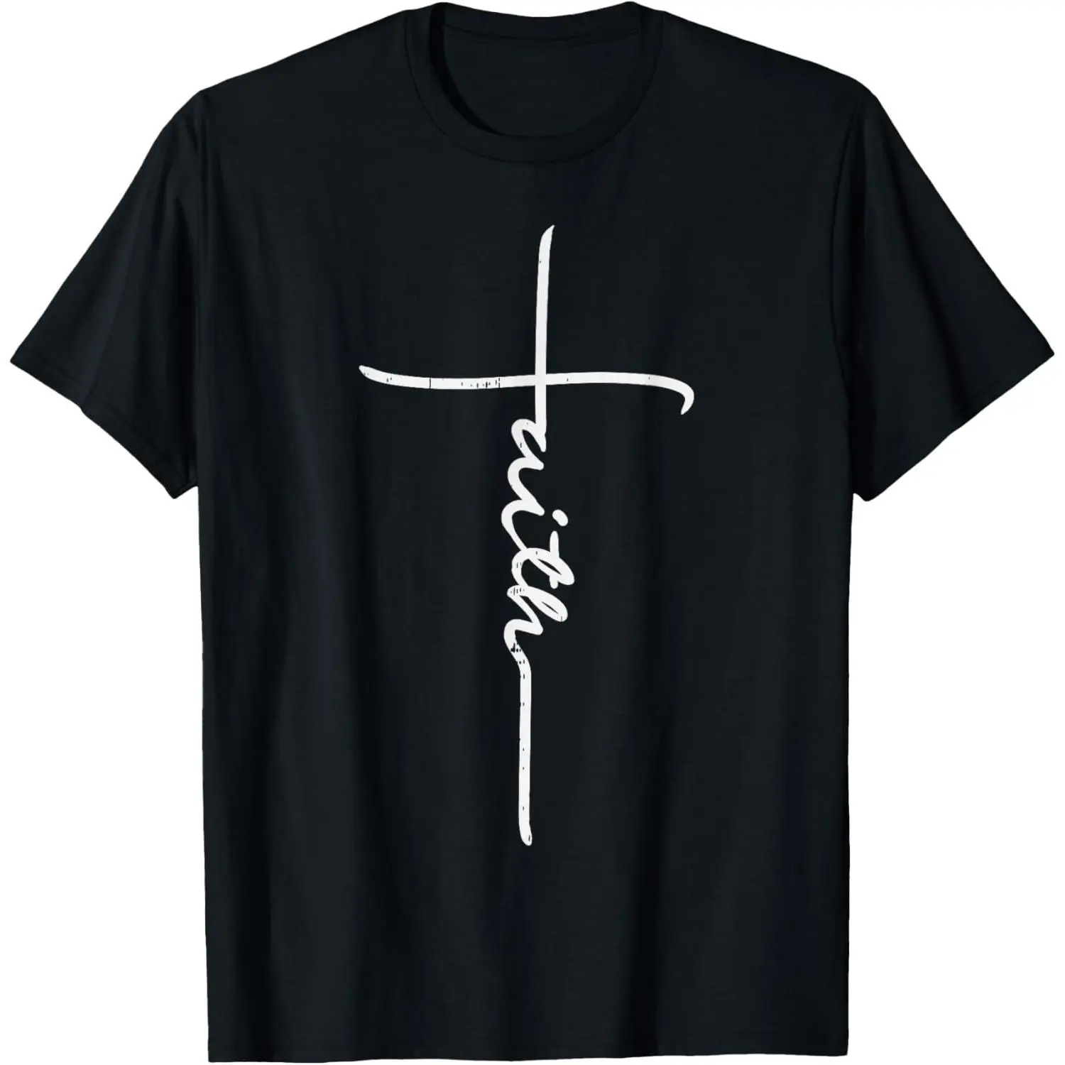 Faith Cross and God Jesus Christ Grace Religious Christian Gift Tee