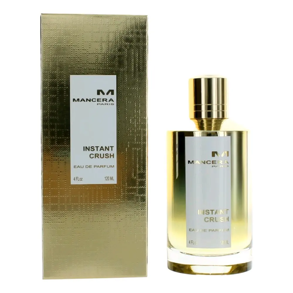Mancera Instant Crush Eau De Parfum Spray, Modern and Versatile Unisex Fragrance, 4 fl oz / 120 ml, Elegant Unisex Fragrance