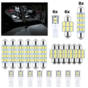 20pcs LED Car Reading Light Kit,Ultra Bright,Easy to Install,Low Power Consumption,Car Interior Light,Dome License Plate Light,Car Wedge Lights