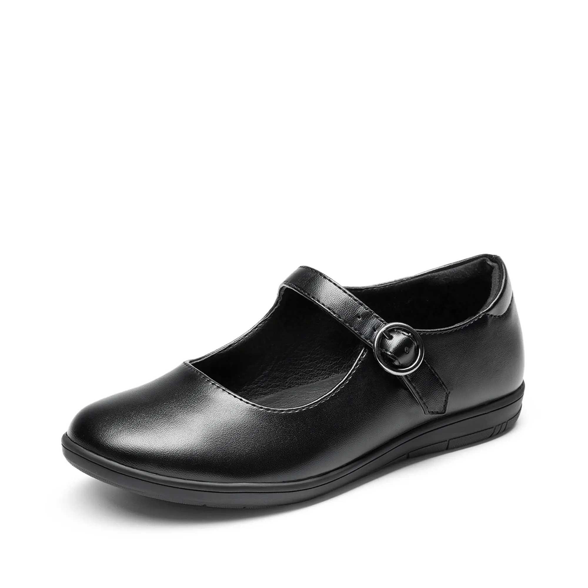 Dream Pairs Kid's Classic Dress Shoes, Comfortable Round Toe School Uniform Adjustable Flats for Toddler to Big Kid (10 - 11 Years), Back To School Shoes, School Shoes,shoes for back to school,back to school shoes