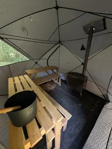 The Lodge Sauna Tent