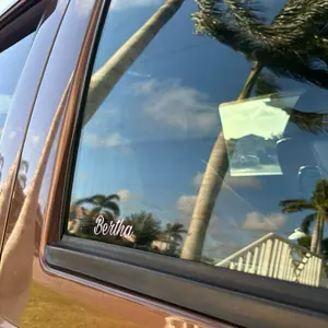 Decal of Girlfriends Name for Truck, Car, Automobile, ETC