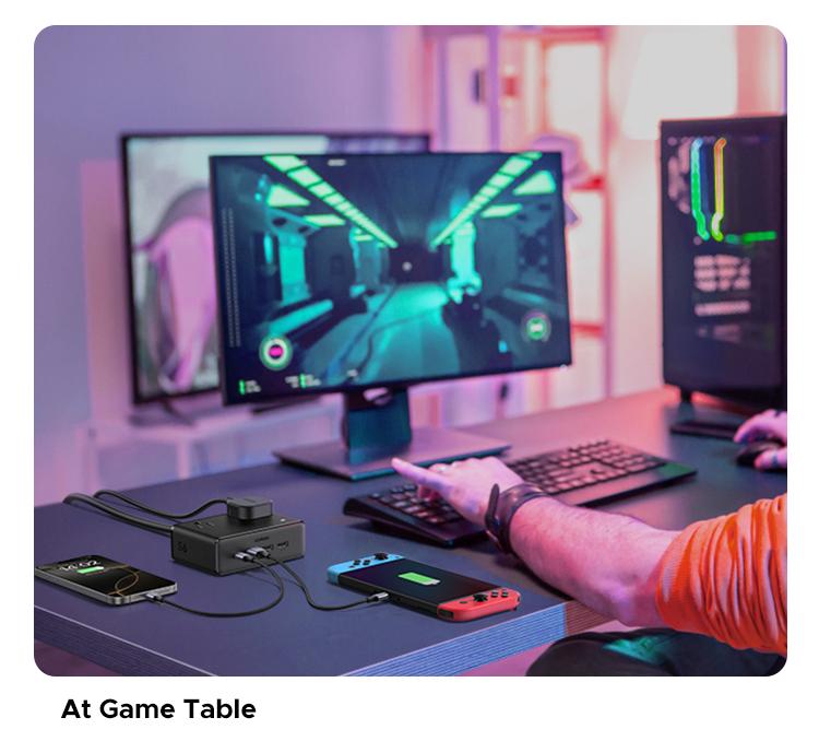 UGREEN GaN 20W 8-in-1 Smart Socket, with Type-C, USB-A Charging Port, 2500W Max Total Power, Solve All your Charging Needs of Life- TikTokShopBlackFriday ,TikTokShopHolidayHaul