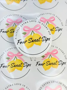 60 STICKERS PERSONALIZADOS