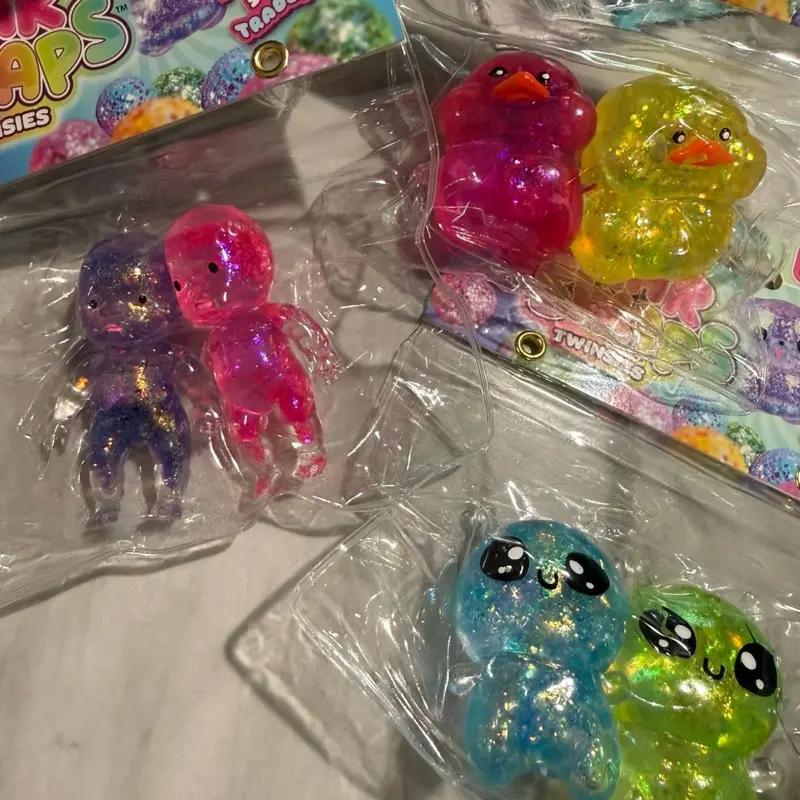 Mini Squishy Twins – Glitter Fidget Toys