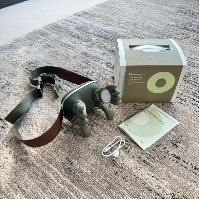 Bioheating Massage Instrument,Shoulder Neck Electric Acupressure Master,Wireless Portable Design, 3D Deep Tissue Pillow, 3 Speed Settings