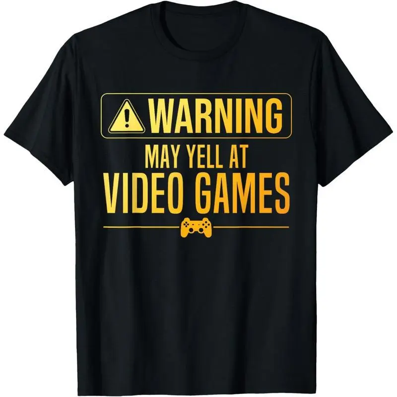 Men's Clothing Men Graphic Tee Shirts Humor Shirts Funny Video Game Art For Men Women Gaming Nerd PC Gamer T-Shirt Casual Top, Made in USA