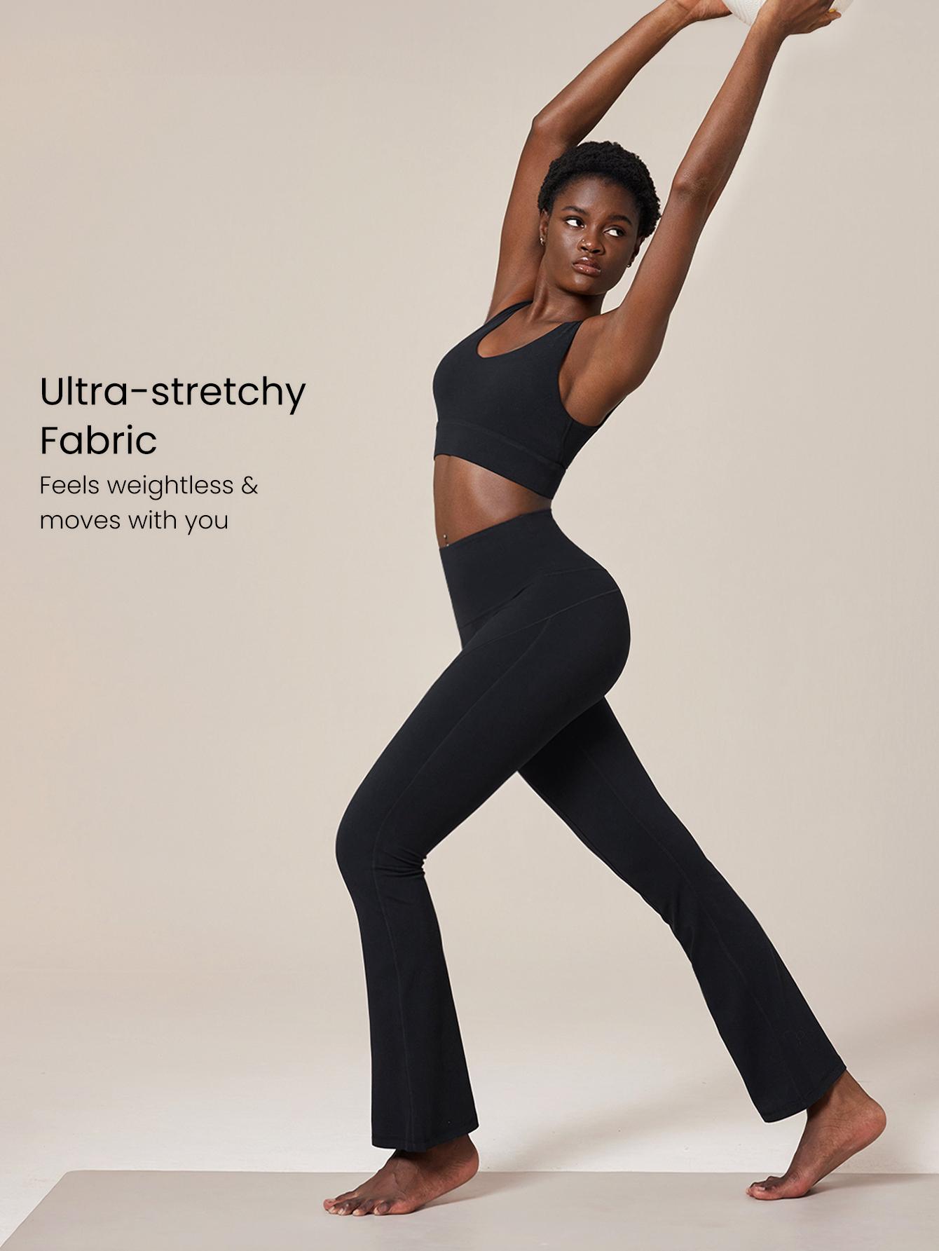 GLOWMODE 31" FeatherFit High-Waisted & Ultra High-Waisted Flared Leggings TikTokShopBlackFriday