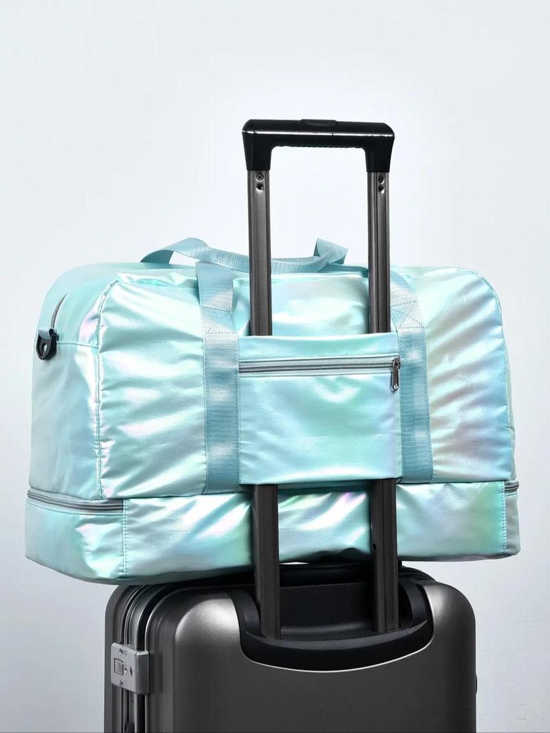 Minimalist Waterproof Large Capacity Ombre Zip Travel Bag, Travel Duffel Bag, Large Capacity Travel Bag,Lightweight Zipper Travel Bag, TravelBag for Women & Men