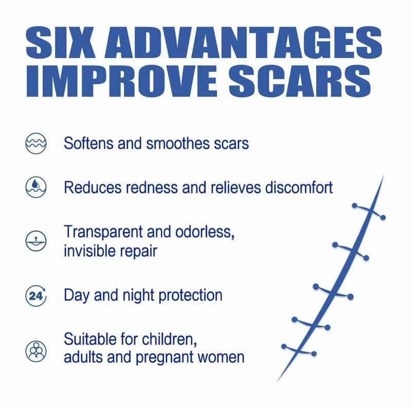 Scar Cream,Silicone Scar Gel,Scar RemovalCream,Scar Silicone Gel,Scar Gel,Scar Creamfor Surgical Scars and Keloid Bump