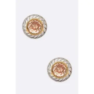 CZ Designer Stud Earrings
