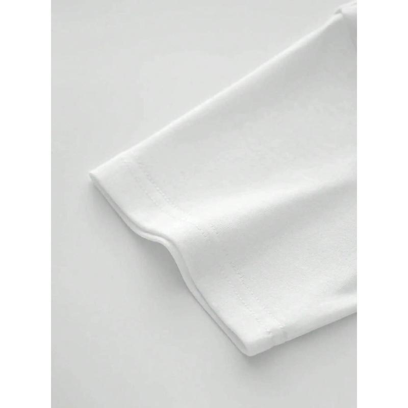 Brent Faiyaz Boxy Fitted Wasteland Unisex Crewneck Letter Print Short Sleeve T-Shirt Women's Tee Gift for Women and Men Cotton Fabric