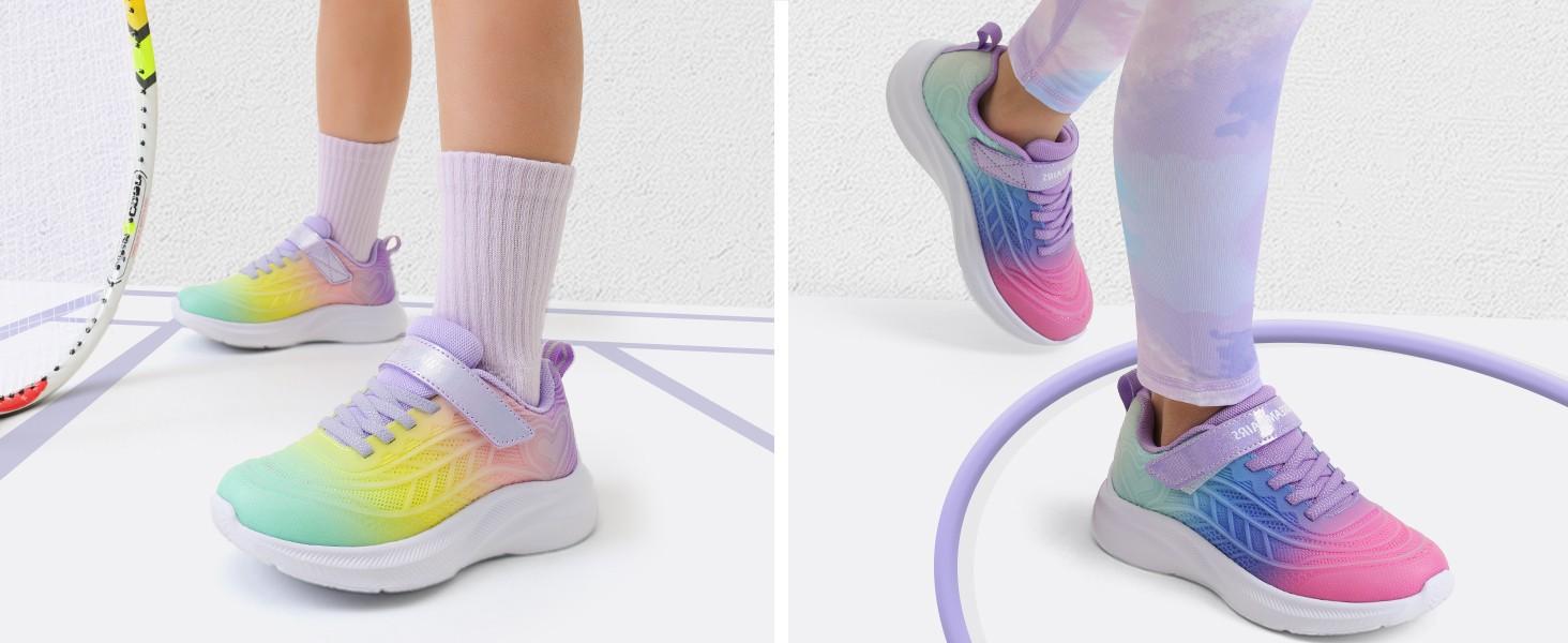 DREAM PAIRS KIDS Kids Kick-Resistant Lightweight Running Sneakers DREAM PAIRS KIDS Kids Kick-Resistant Lightweight Running Sneakers