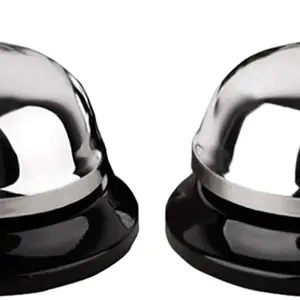 Call Bell 2 Packs 3.3 Inch Diameter with Metal Anti-Rust Construction Desk Bell Hotels Schools Restaurants Reception Areas, Hospitals Warehouses