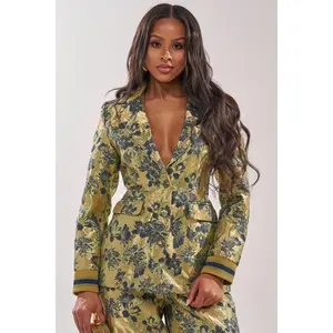 HARLOW BROCADE BLAZER