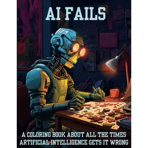 AI Fails: A Coloring Book About All The Times Artificial Intelligence Gets It Wrong Paperback – November 22, 2023