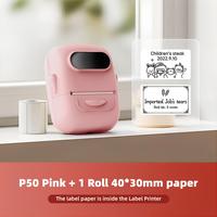 Pink+ White Label Paper