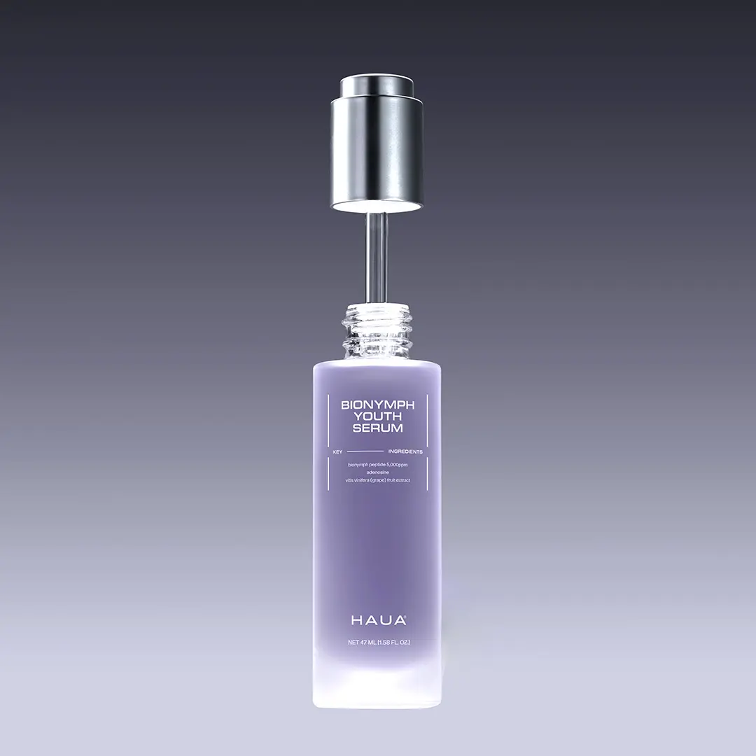 [HAUA] Official BioNymph Youth Serum 47ml | Patented Peptide Well-Aging Serum | Firming, Wrinkle Care & Deep Hydration | Korean Skincare Glow
