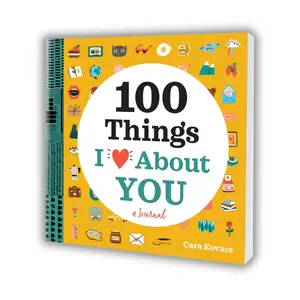 100 Things I Love About You Journal – Fill-in-the-Blank Love Book for Your Partner | Romantic Couples Gift