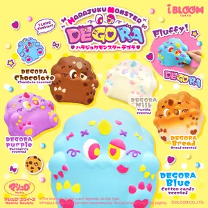 iBloom Squishy Harajuku Monster DEGORA Kawaii Soft Scented Slow Rising Stress Relief