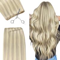 #17A/60A Ash Blonde Highlighted Platinum Blonde