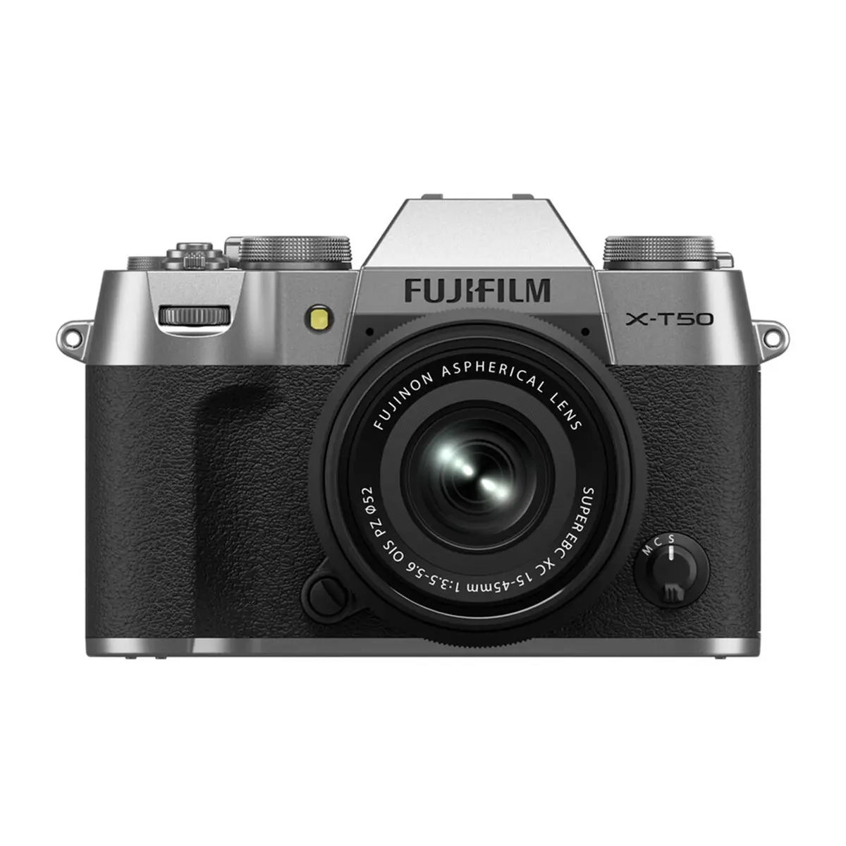 Fujifilm X-T50 Handheld Compact Digital Mirrorless Camera with XC 15-45mm f/3.5-5.6 OIS Stabilizer P-Zoom Lens, Wi-Fi Enabled