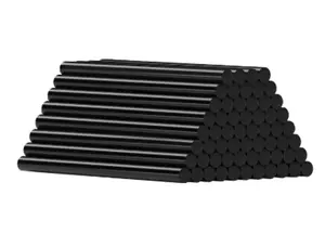 60 Count Hot Glue Sticks 4" Long 0.27" Dia, All Purpose,All Temperature Dual Temp Black.Great for DIY, Arts, and Crafting