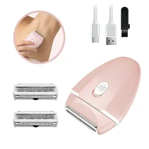 Cordless Electric Shaver for Women: Mini Electric Razors - compact razor - IPX7 Waterproof Wet Dry Face Razor for Body Public Leg Fallfreshness