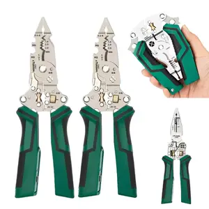 16-in-1 Wire Stripper, 2026 New Multi-function Manual Wire Stripping Tool for Cutting And Pulling Pliers, Repair Hand Tool, Ergonomic Design And Solid Structure, Multi-functional Folding Wire Stripper