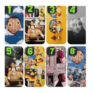 8 Styles Vintage Style Mac Miller Phone Case Cover, Gift For Fan, Compatible with iPhone X, 11, 12, 13, 14, 15, 16, 17 & more