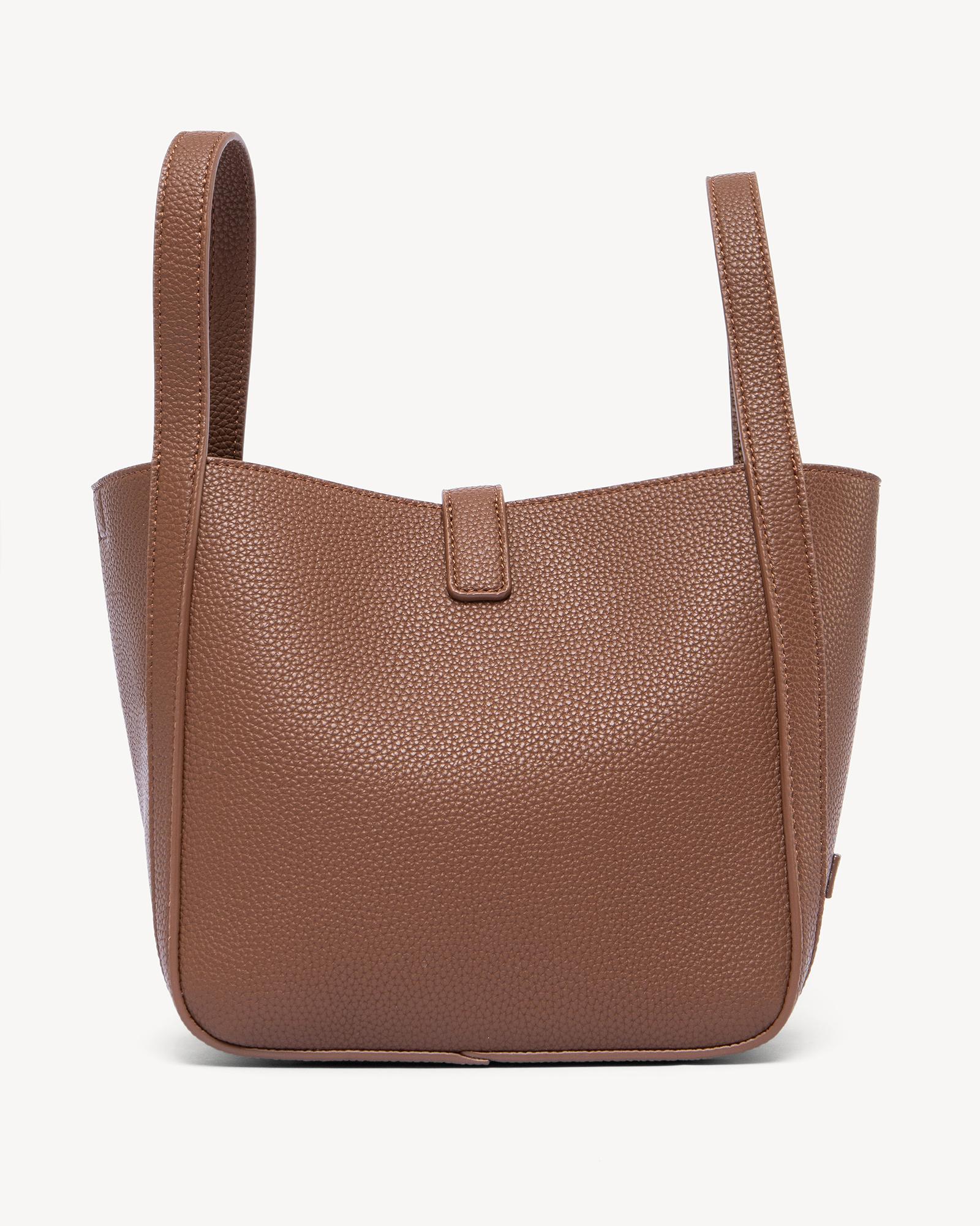 NEWBELLA Vera 3 PCS Set Top Handle Crossbody Bags Includes Handbag & Wallet Stylish Functional Design with Magnetic Closure Detachable Strap,FallFreshness